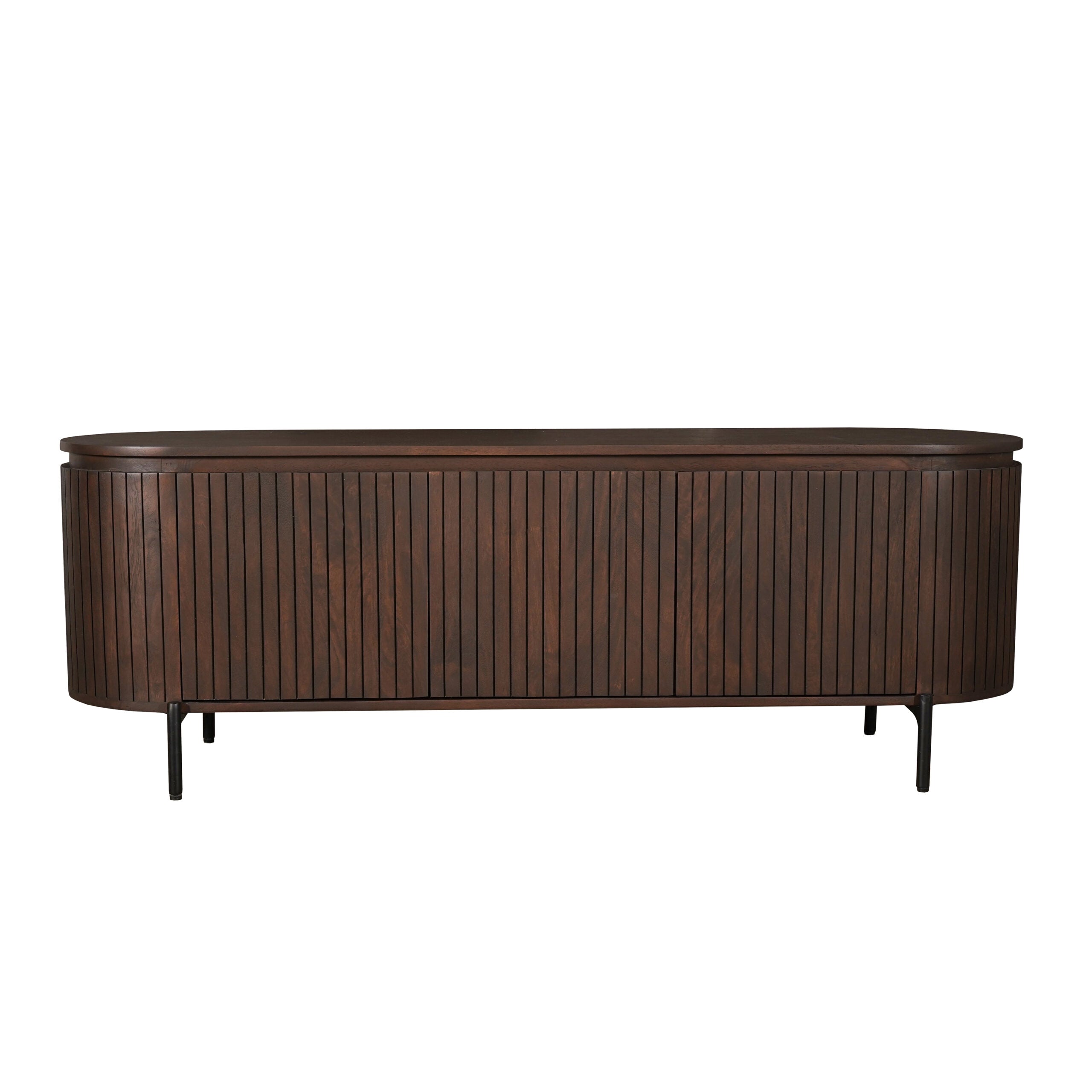 Tv meubel Solana Bruin Mangohout 165 cm