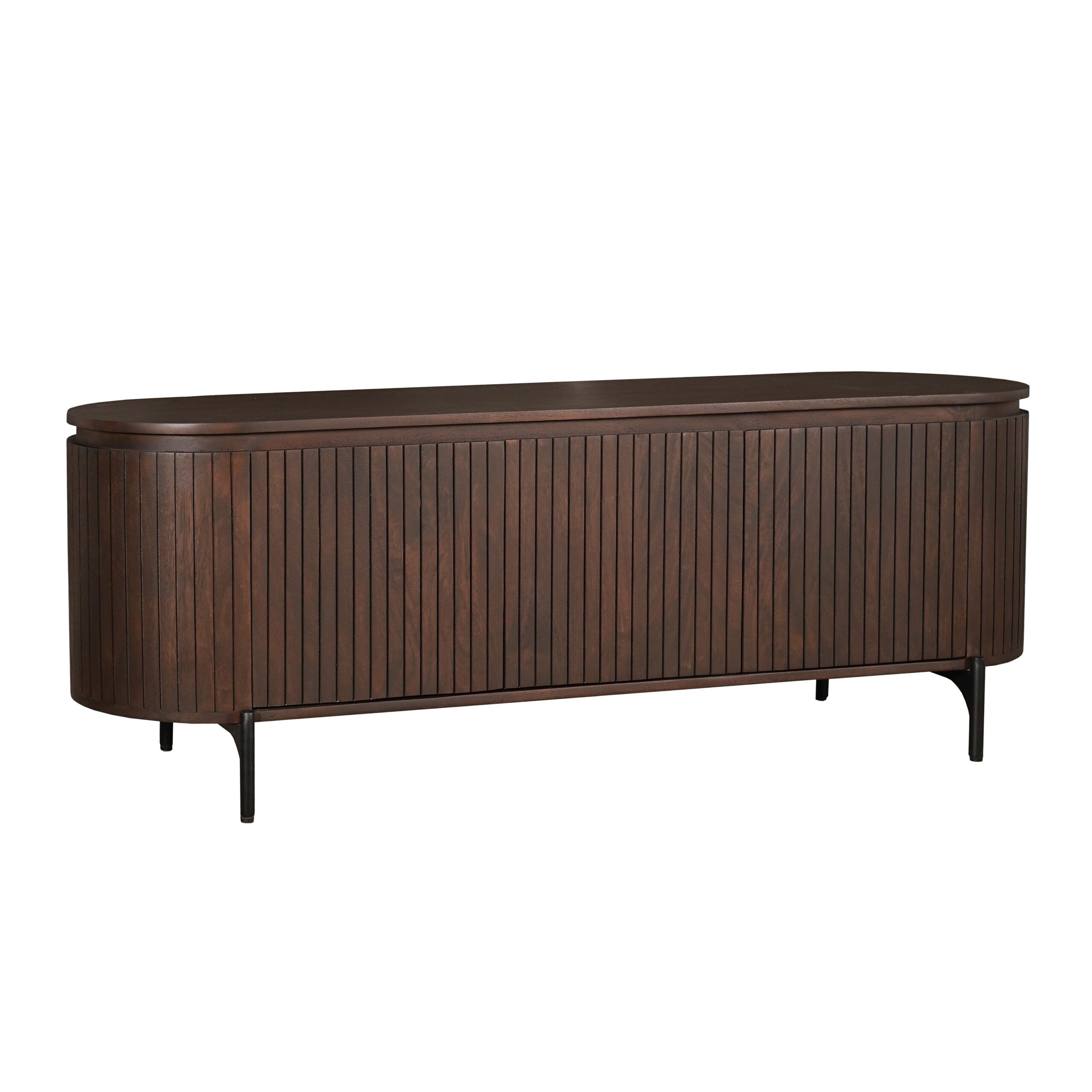 Tv meubel Solana Bruin Mangohout 165 cm