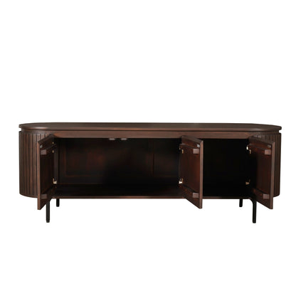 Tv meubel Solana Bruin Mangohout 165 cm