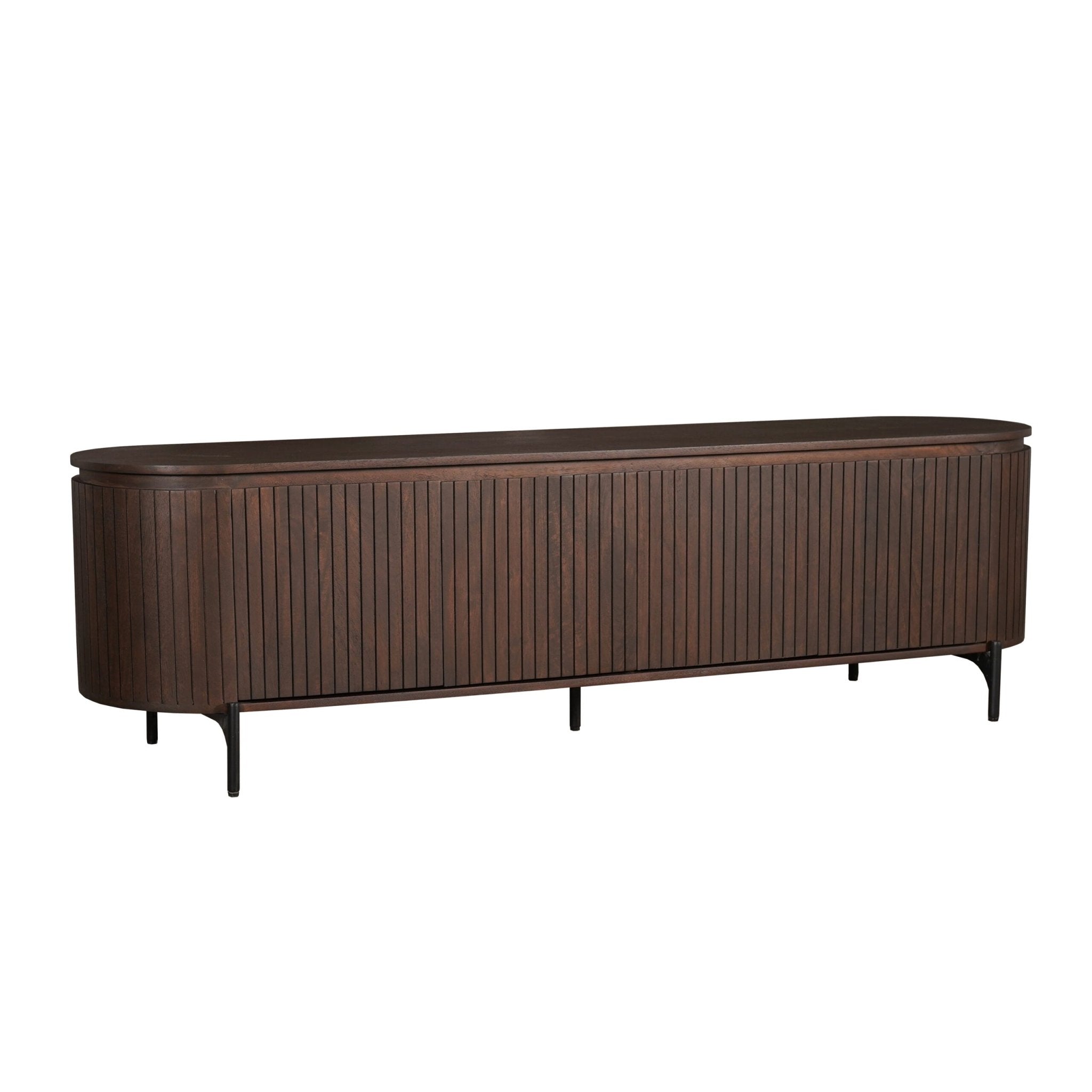 Tv meubel Solana Bruin Mangohout 210 cm