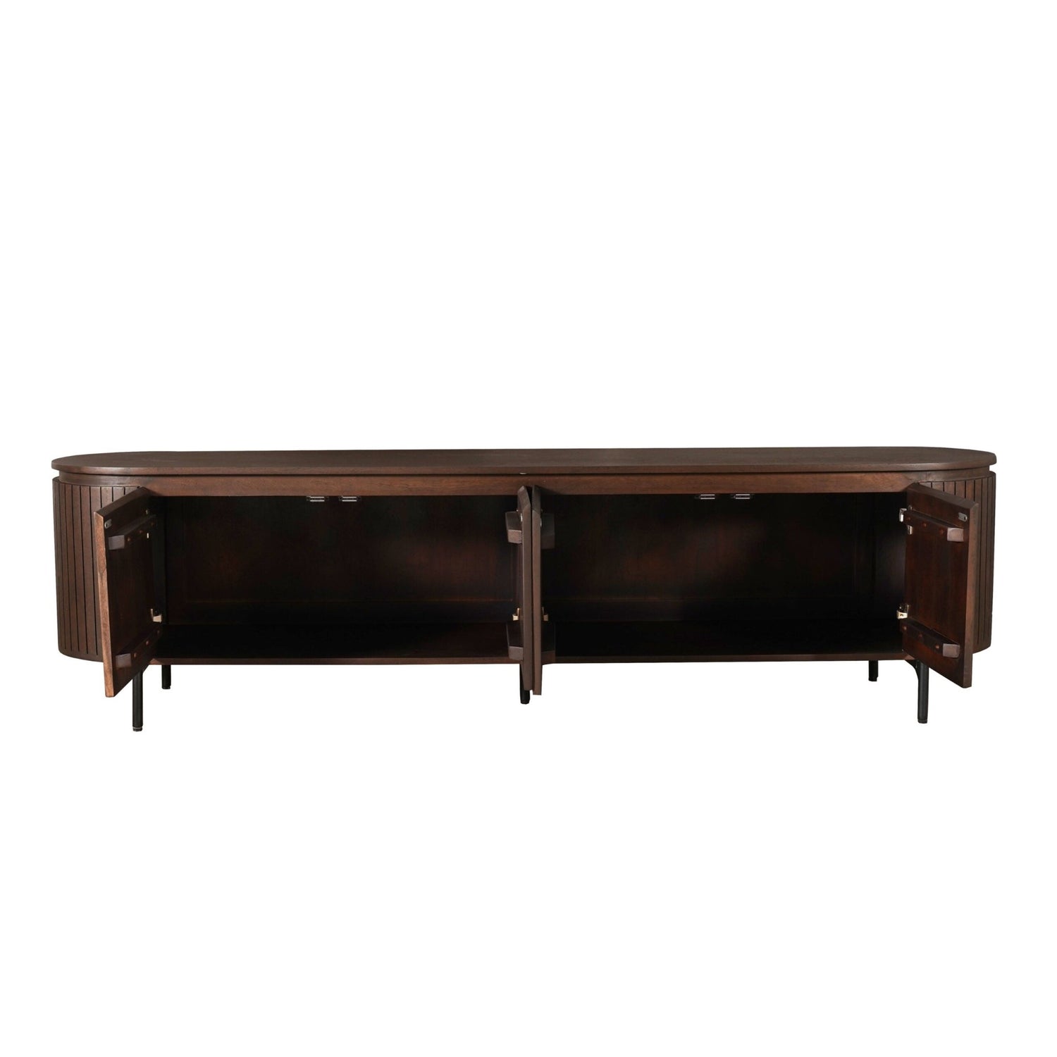 Tv meubel Solana Bruin Mangohout 210 cm