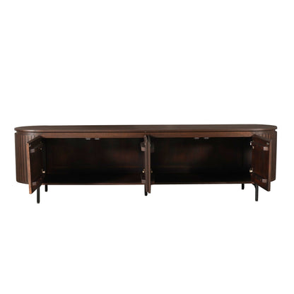 Tv meubel Solana Bruin Mangohout 210 cm