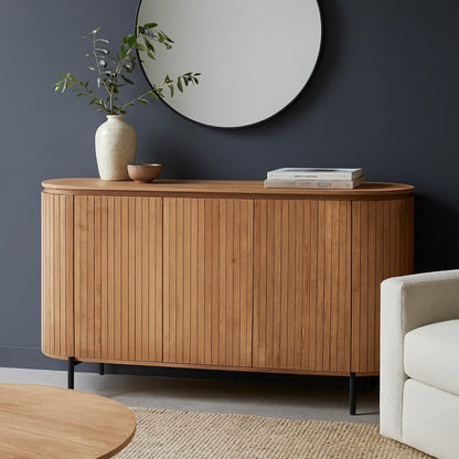 Dressoir Solana | 165 cm | Naturel - Industrieelinhuis.nl