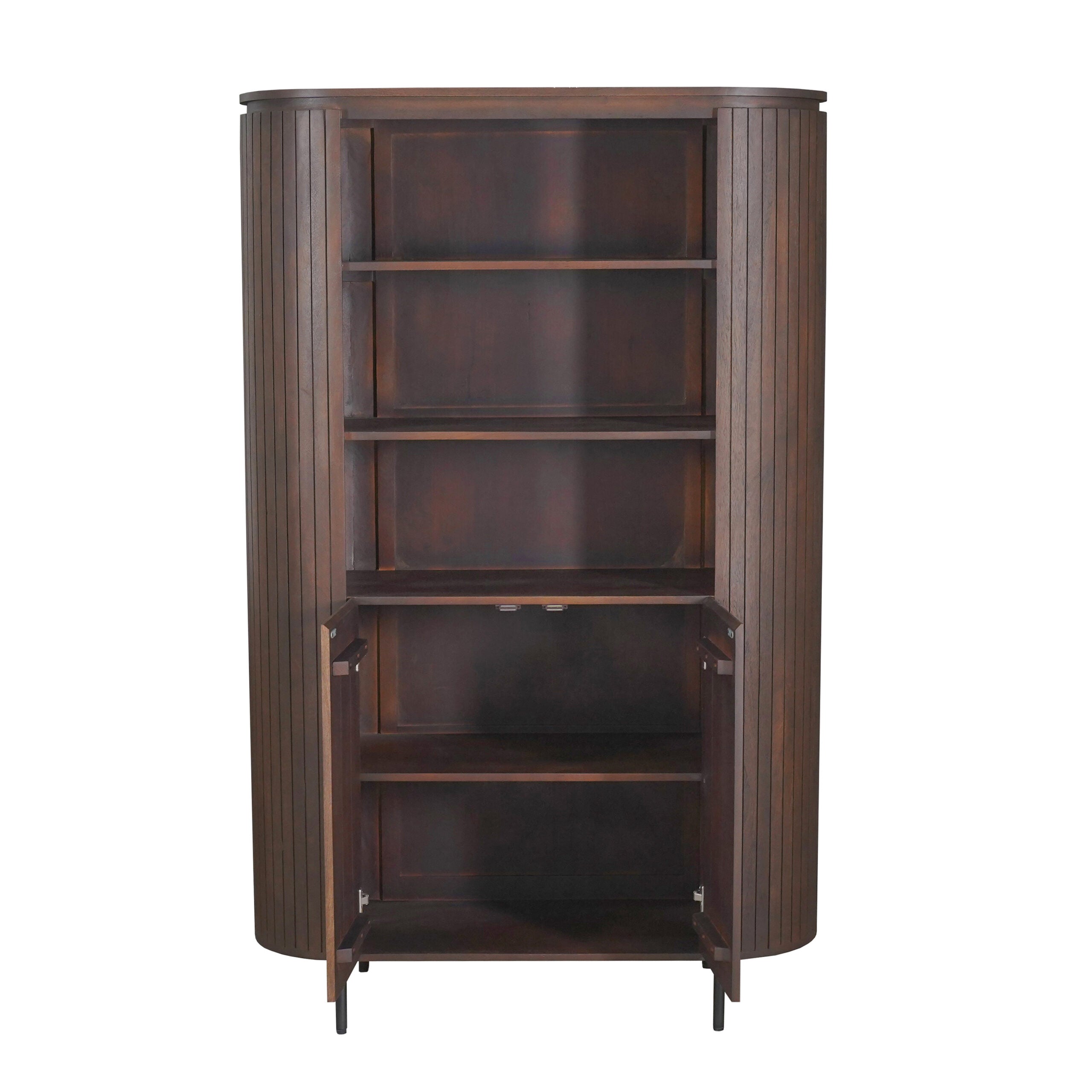 Wandkast Solana Bruin Mangohout 115 cm
