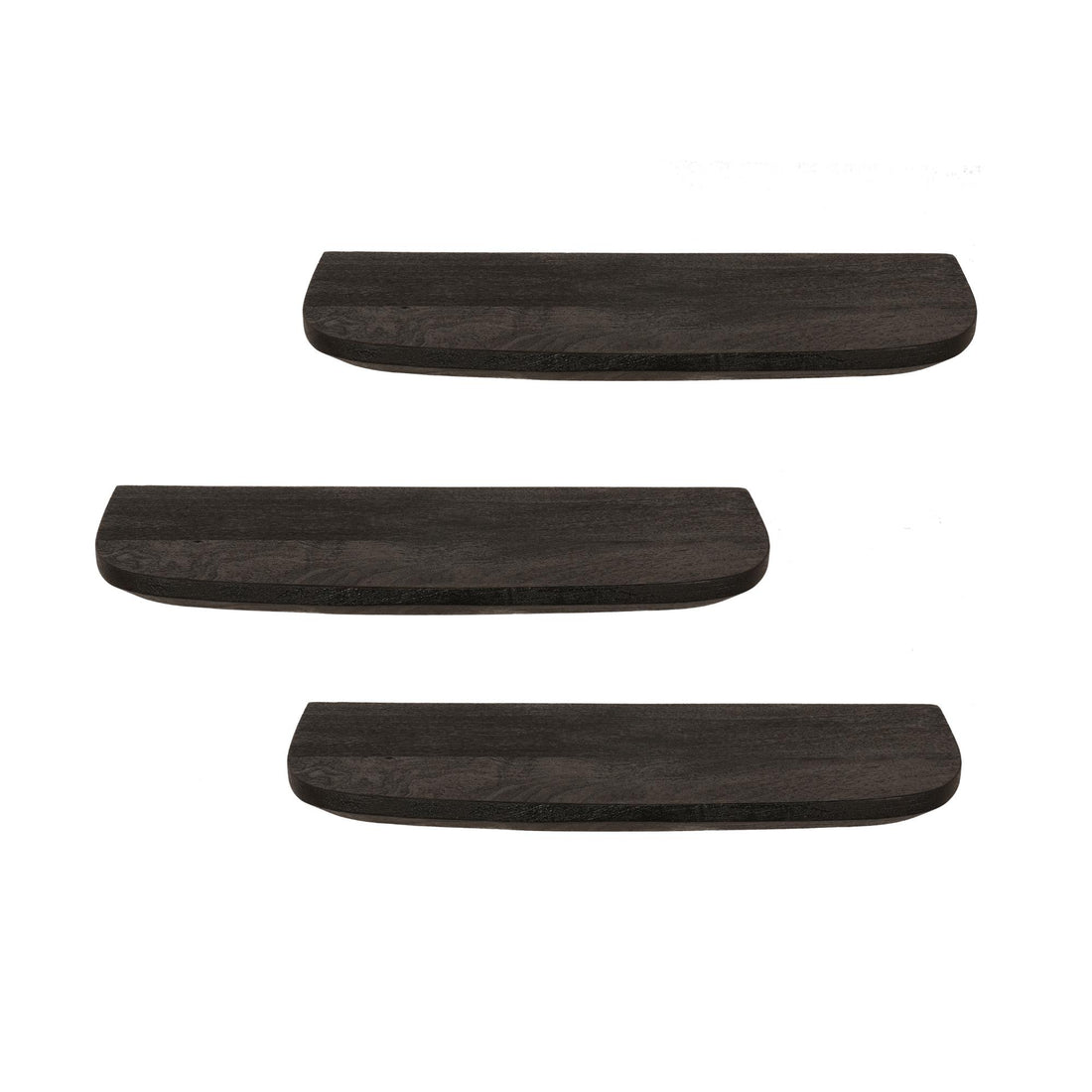 Wandplank Gusta Black Set van 3 | zwevend
