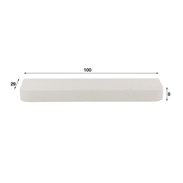 Wandplank Stone 100