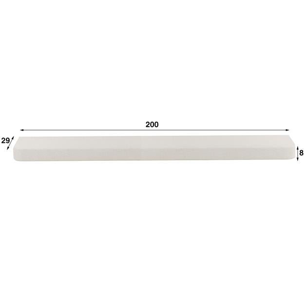 Wandplank Stone 200