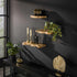 Wandplank set van 3 Boomstam Nature | zwevend