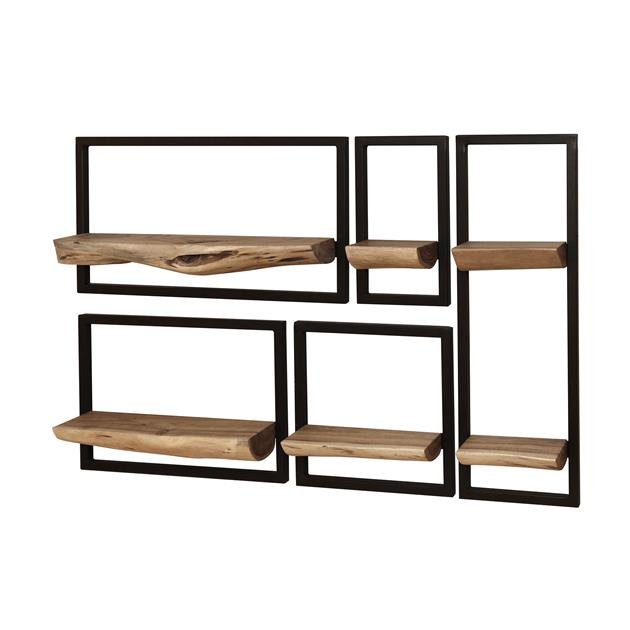 Wandschap Edge Frame set/5