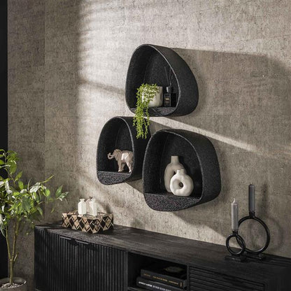 Wandschap Metallic druppel