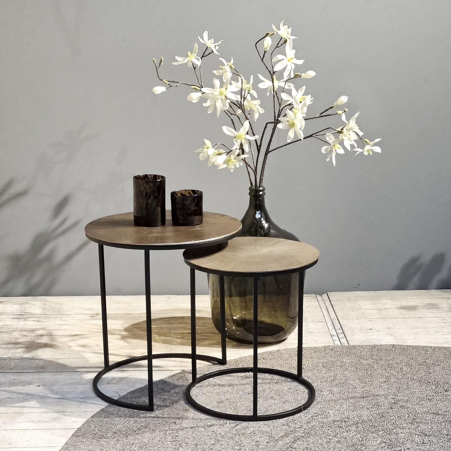 Sidetable Ciara Set van 2 - Industrieelinhuis.nl