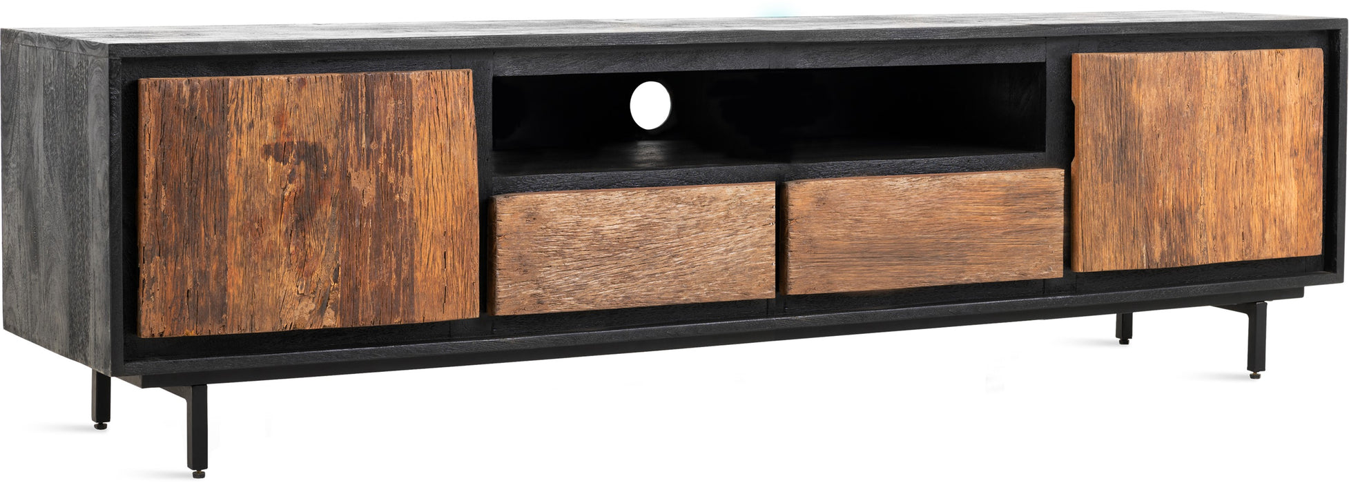 TV-meubel Mango hout | Industrieel Design | 180x40x50cm - Industrieelinhuis.nl
