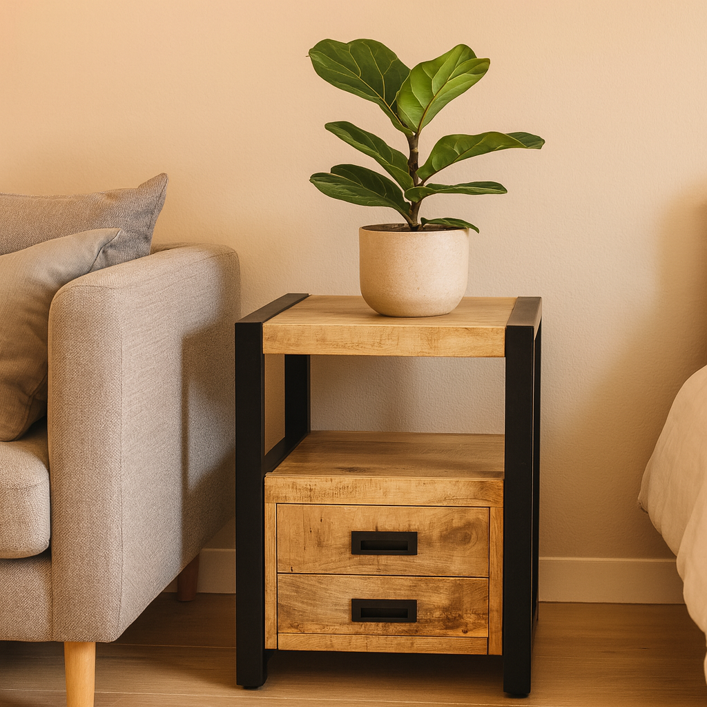 Nachtkastje Britt – de stijlvolle sfeermaker voor in jouw interieur