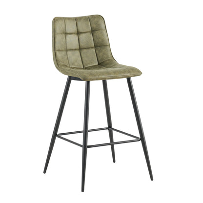 Barstoel Lucille Army Groen