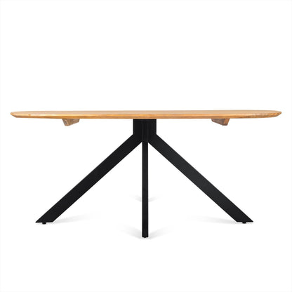 Eettafel Deens Ovaal Runa 140 - Industrieelinhuis.nl