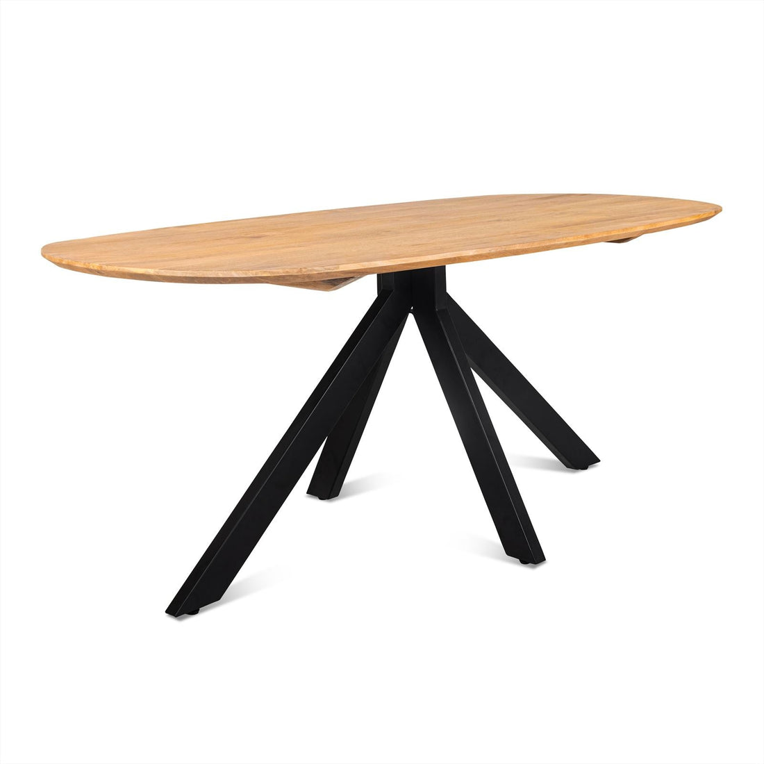 Eettafel Deens Ovaal Runa 140 - Industrieelinhuis.nl