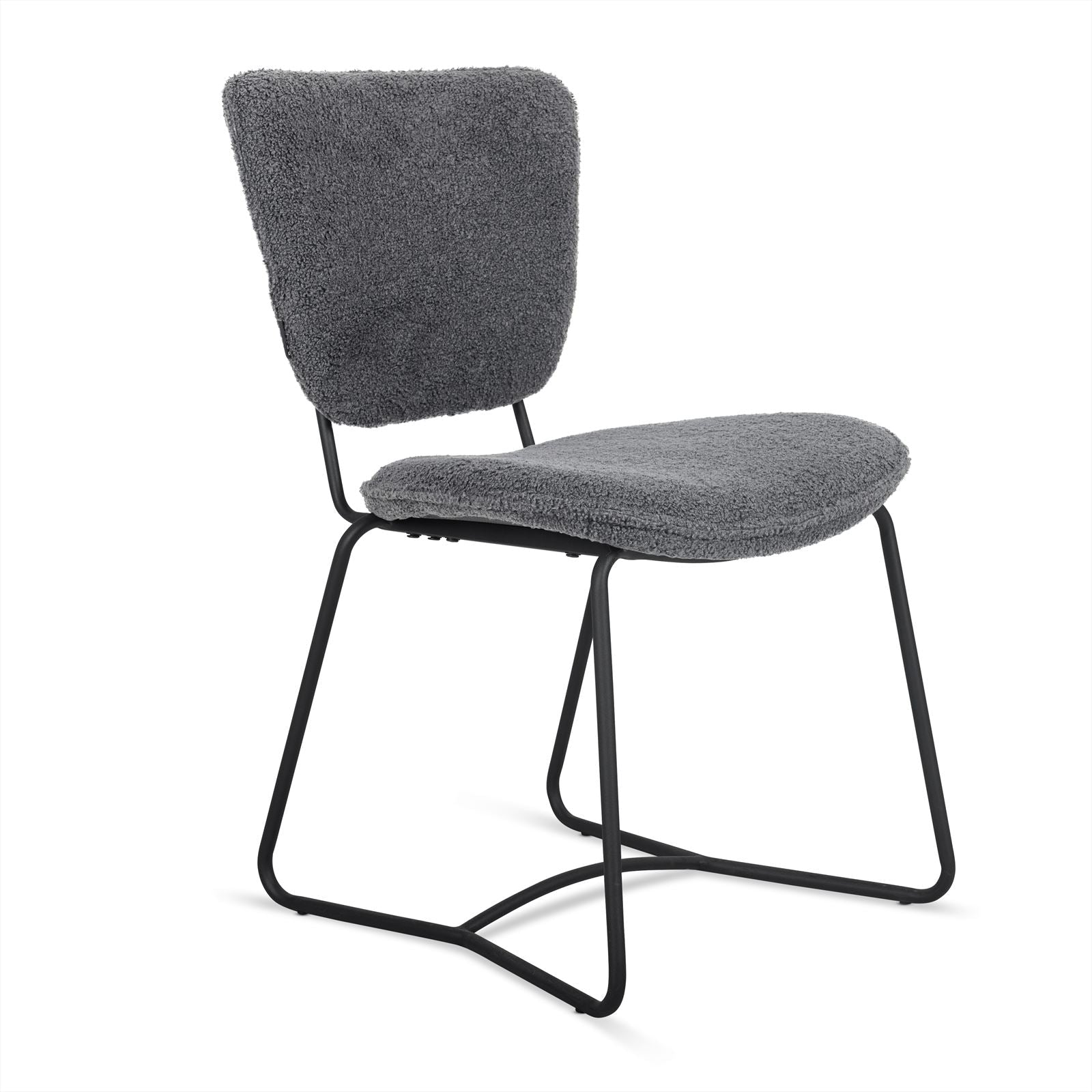 Eetkamerstoel Amy Antraciet - Industrieelinhuis.nl