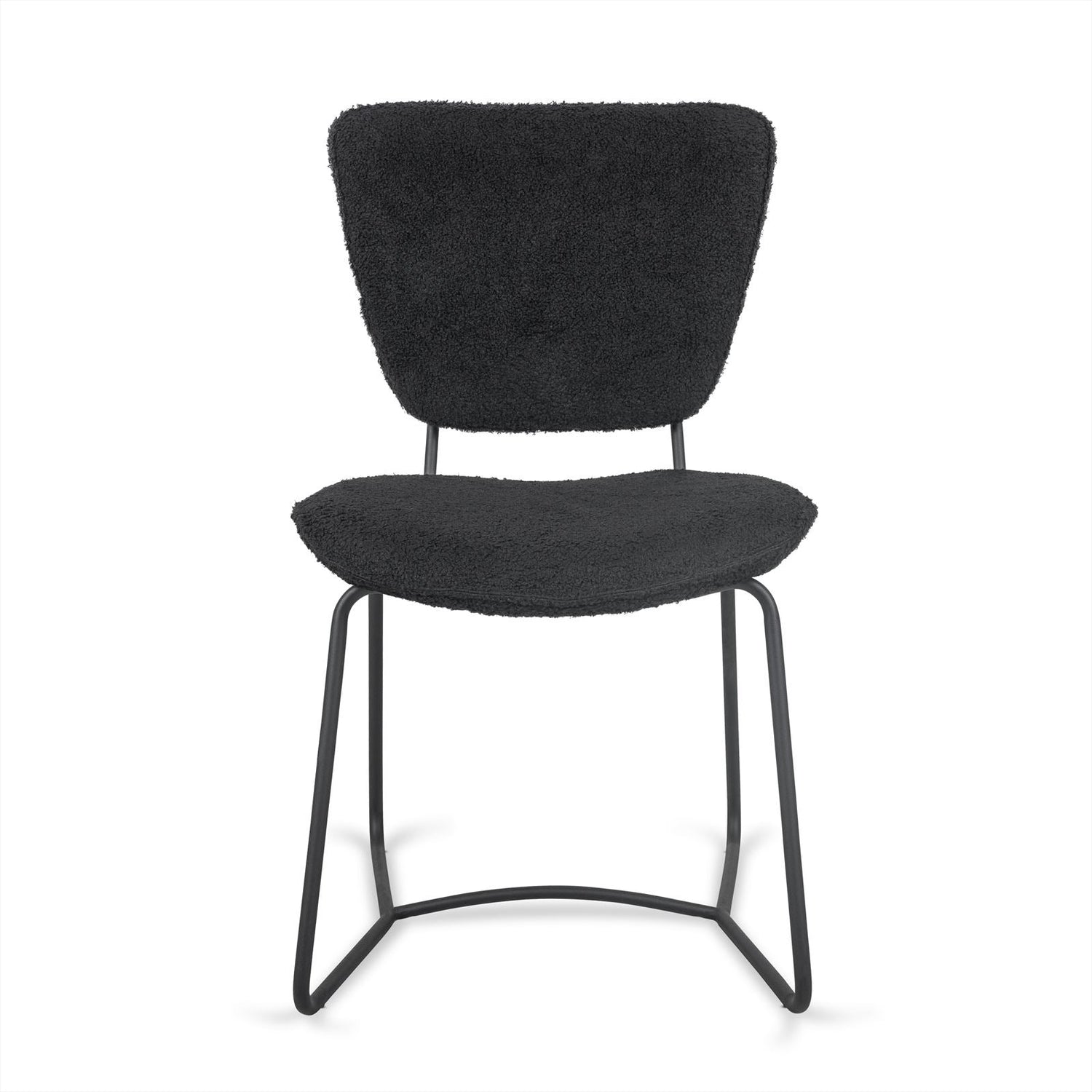 Eetkamerstoel Amy Zwart - Industrieelinhuis.nl