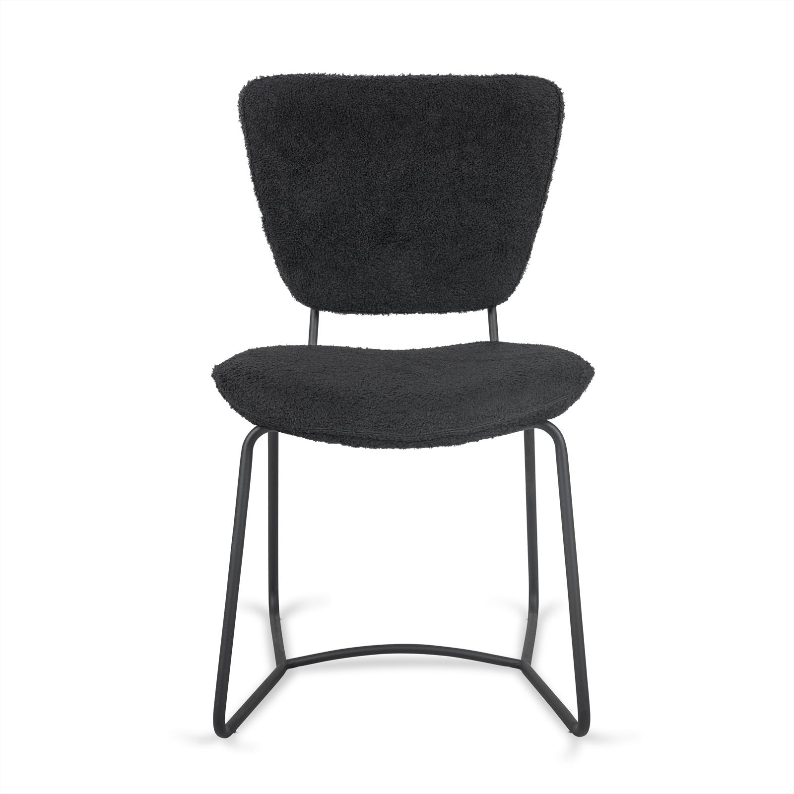 Eetkamerstoel Amy Zwart - Industrieelinhuis.nl