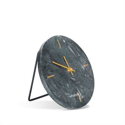 Kleine Groene Tafelklok - Industrieelinhuis.nl