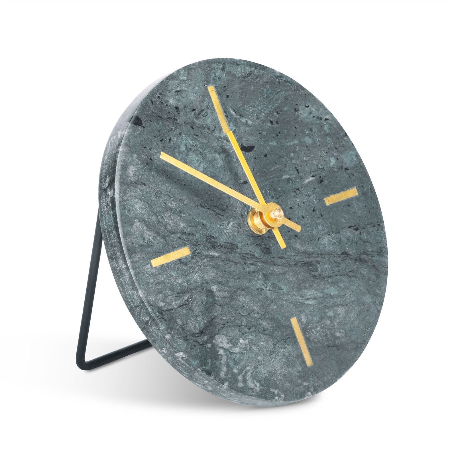 Grote Groene Tafelklok - Industrieelinhuis.nl