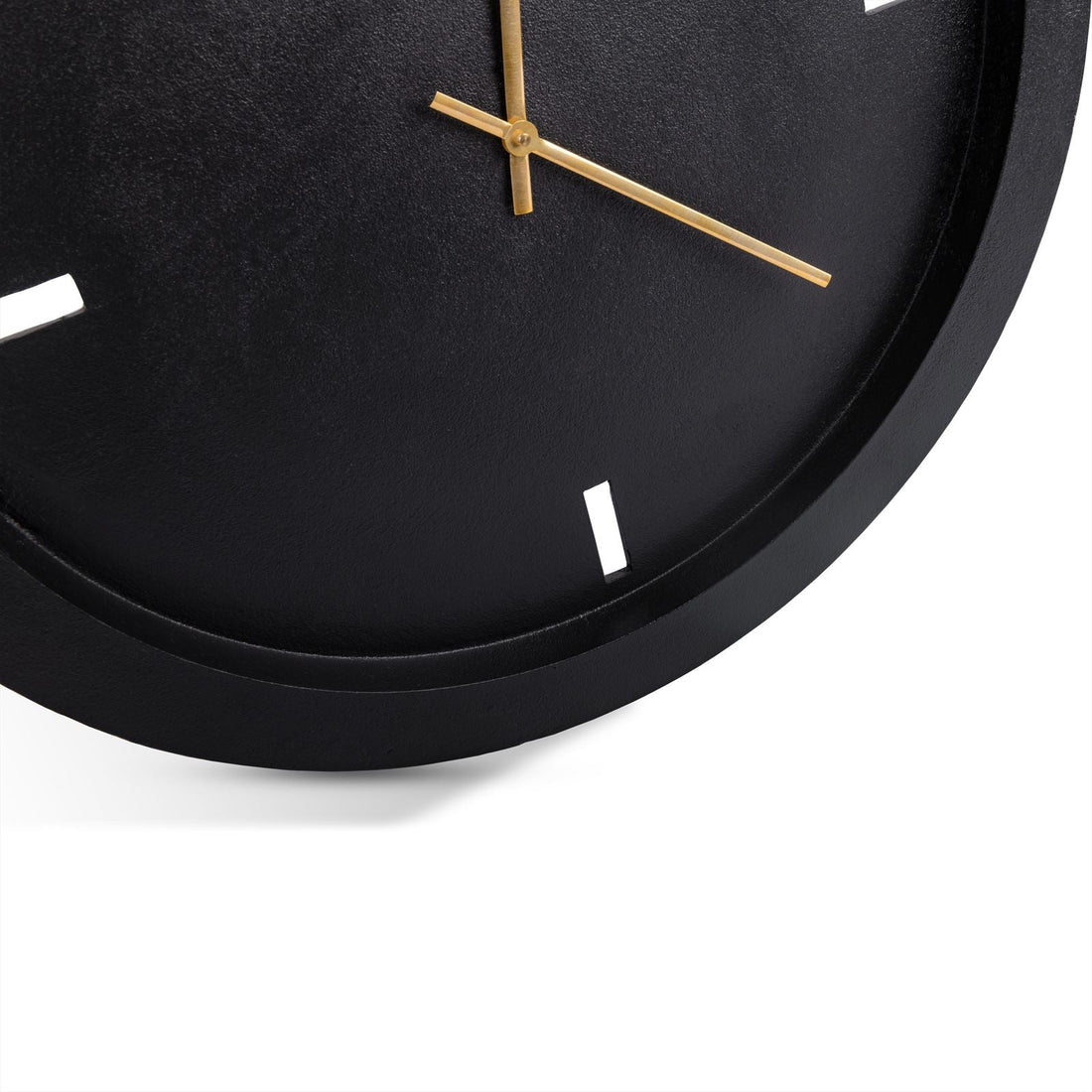 Wandklok Zwart Groot - Industrieelinhuis.nl