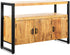 Mangohout Dressoir Bink | Mangohout en Staal | 135x45x90cm - Industrieelinhuis.nl