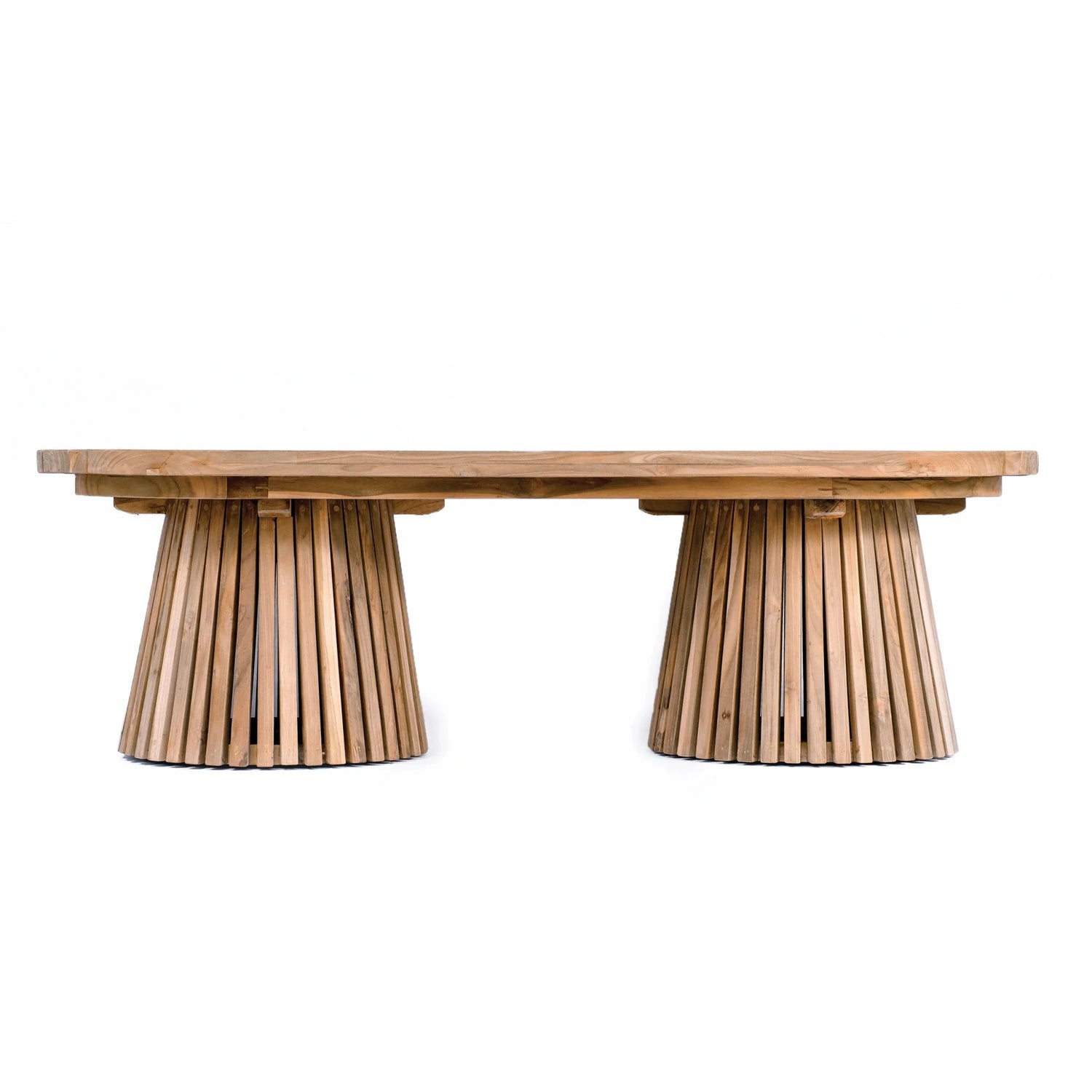 Tuin Salontafel Mirai Teak 130 - Industrieelinhuis.nl