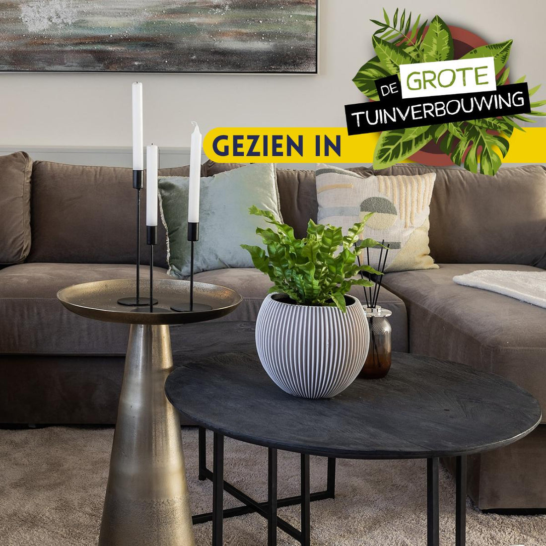 Salontafel Daisy | 40 cm - Industrieelinhuis.nl
