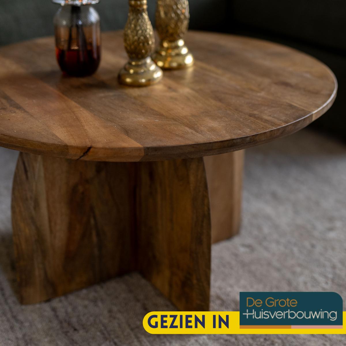 Salontafel Tense | 70 cm | Rond - Industrieelinhuis.nl