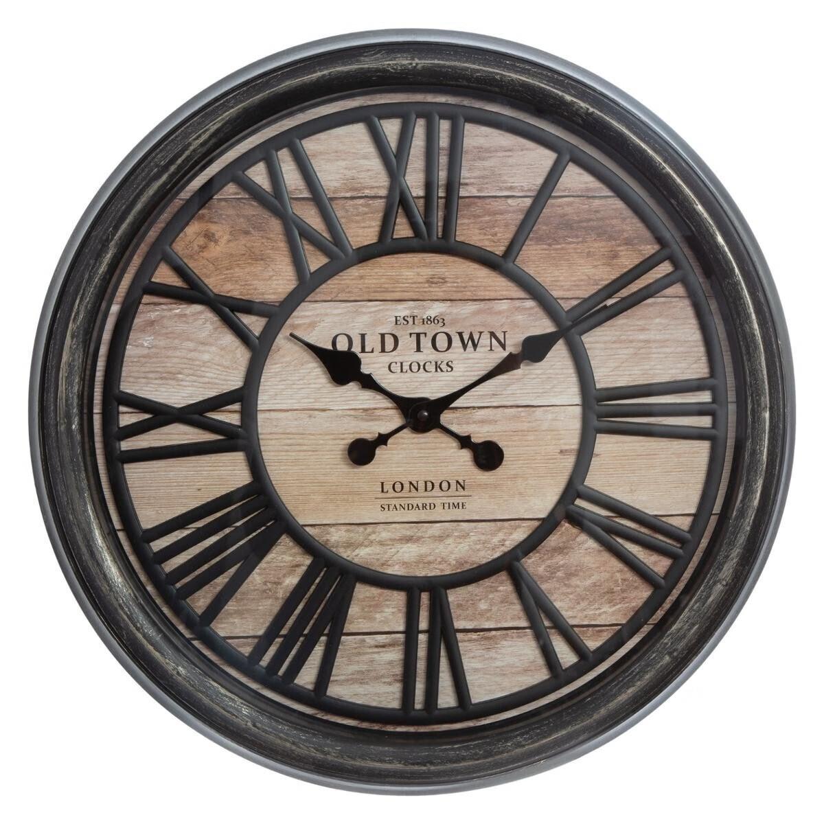 Klok &quot;Old town&quot; 39cm - Industrieelinhuis.nl