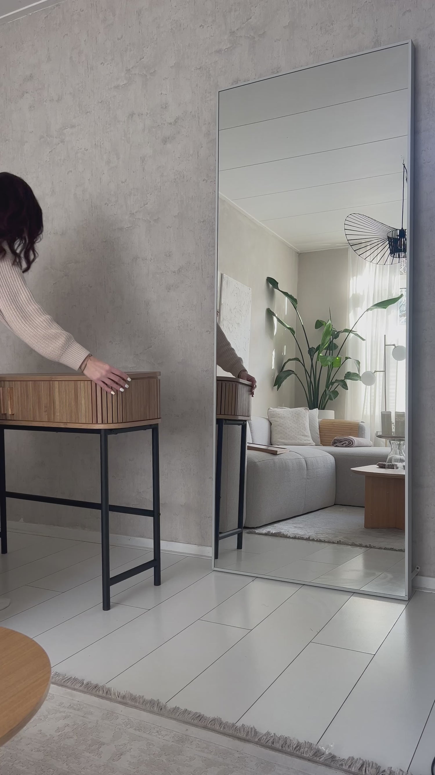 Sidetable Bali ronde vormen | 100x35x80,5cm