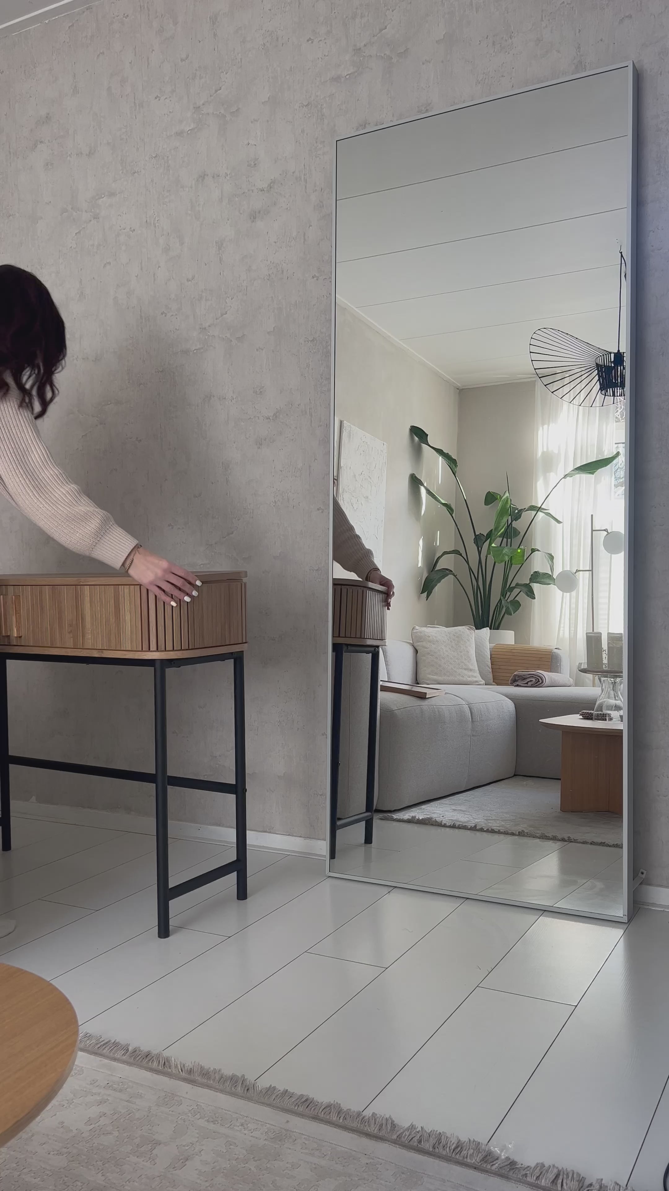 Sidetable Bali ronde vormen | 100x35x80,5cm