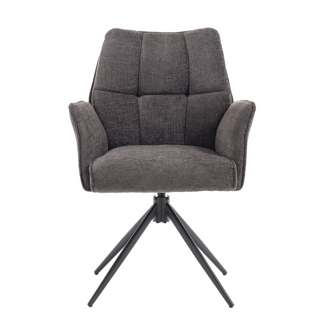 Eetkamerstoel Sem Tresor 16 Donkergrijs - Industrieelinhuis.nl