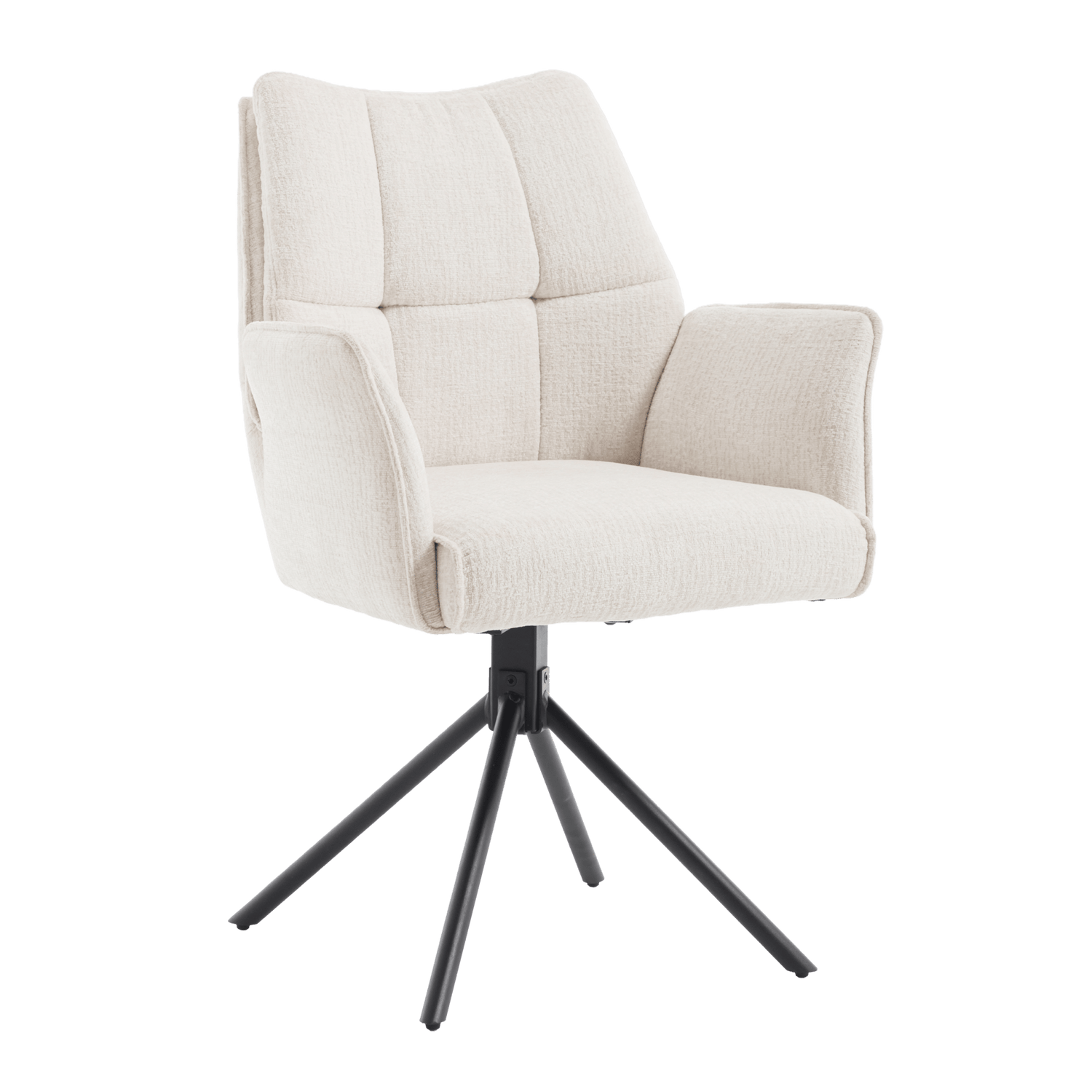 Eetkamerstoel Sem Tresor 22 Ecru - Industrieelinhuis.nl