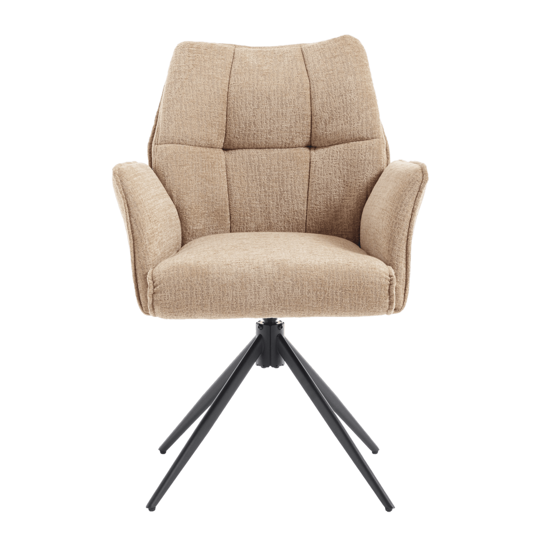 Eetkamerstoel Sem Tresor 31 Lichtbruin - Industrieelinhuis.nl