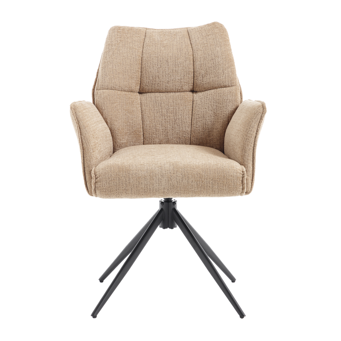 Eetkamerstoel Sem Tresor 31 Lichtbruin - Industrieelinhuis.nl