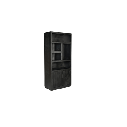 Vakkenkast Eclipse Black | 90 cm - Industrieelinhuis.nl