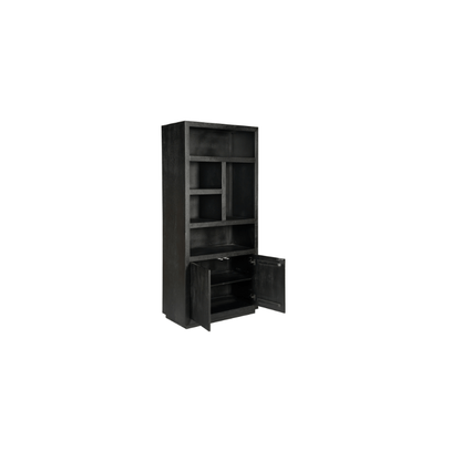 Vakkenkast Eclipse Black | 90 cm - Industrieelinhuis.nl