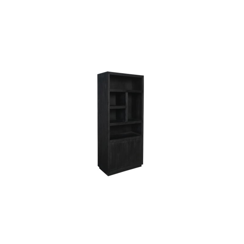 Vakkenkast Eclipse Black | 90 cm - Industrieelinhuis.nl