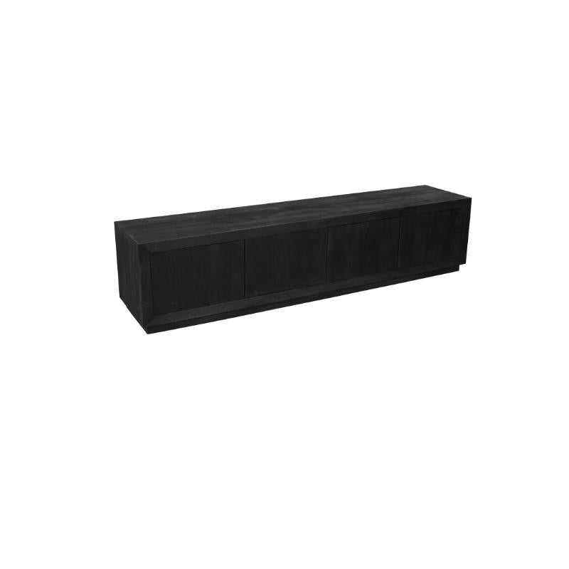 Tv meubel Brussel Black | 200 cm - Industrieelinhuis.nl