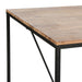 Edena" bartafel, metaal & acaciahout - Industrieelinhuis.nl