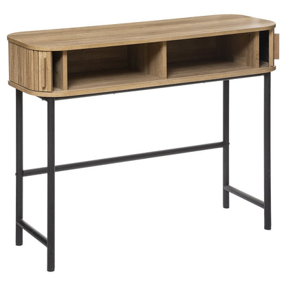 Sidetable kast met ronde vormen | 100x35x80,5cm - Industrieelinhuis.nl