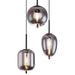 Hanglamp Eettafel - Industrieel Design | Smoke Glas | 120cm - Industrieelinhuis.nl
