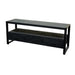 TV-meubel Industrieel Design | Zwart Mangohout en Staal | 150x45x60cm - Industrieelinhuis.nl