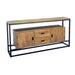 Sidetable / Dressoir Industrieel Design | Mangohout en Staal | 160x40x80 - Industrieelinhuis.nl