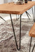 Eettafel / Keukentafel Industrieel Design | Acacia en Staal | 180-200 - Industrieelinhuis.nl