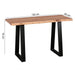 Console tafel GAYA landelijke stijl bureau acacia kaptafel secretaris massief hout - Industrieelinhuis.nl