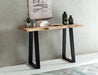 Console tafel GAYA landelijke stijl bureau acacia kaptafel secretaris massief hout - Industrieelinhuis.nl