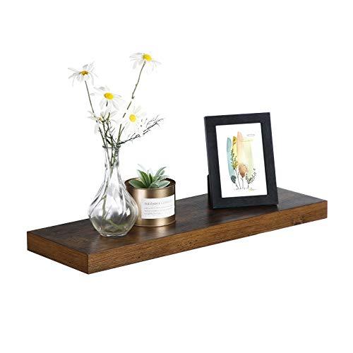 Zwevend schap Industrieel Design | Houtlook | 80x20x3,8cm - Industrieelinhuis.nl